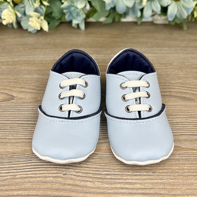 Adidași colorați din piele cu șireturi