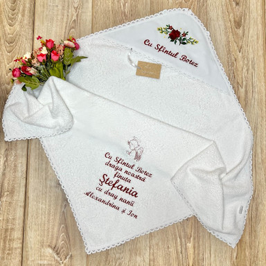 Полотенце с уголком